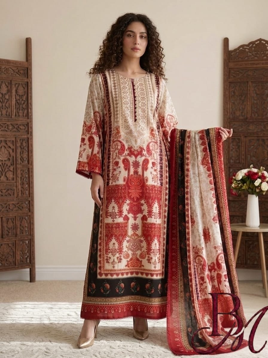 Kaftan-3 Pcs Suits