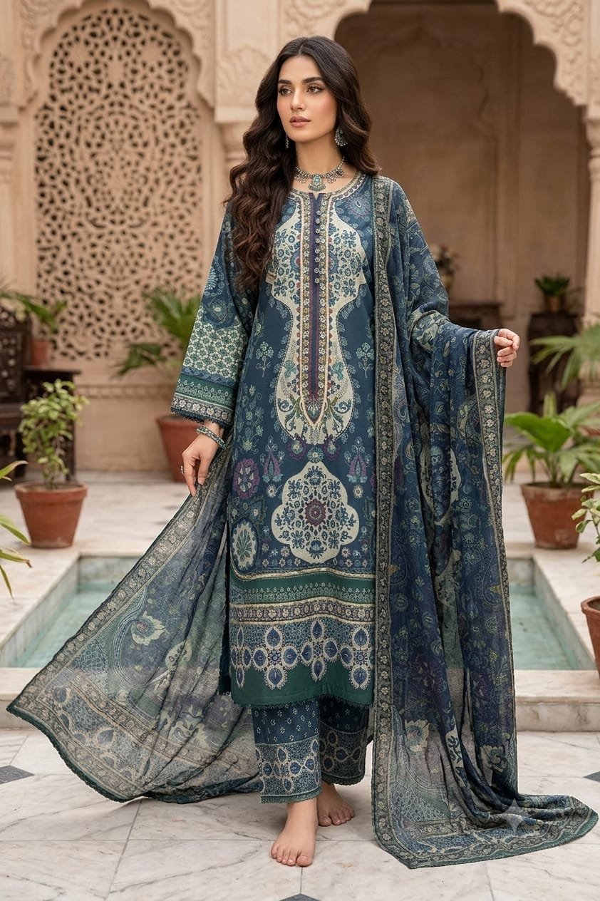 Kaftan Set-3 Pcs